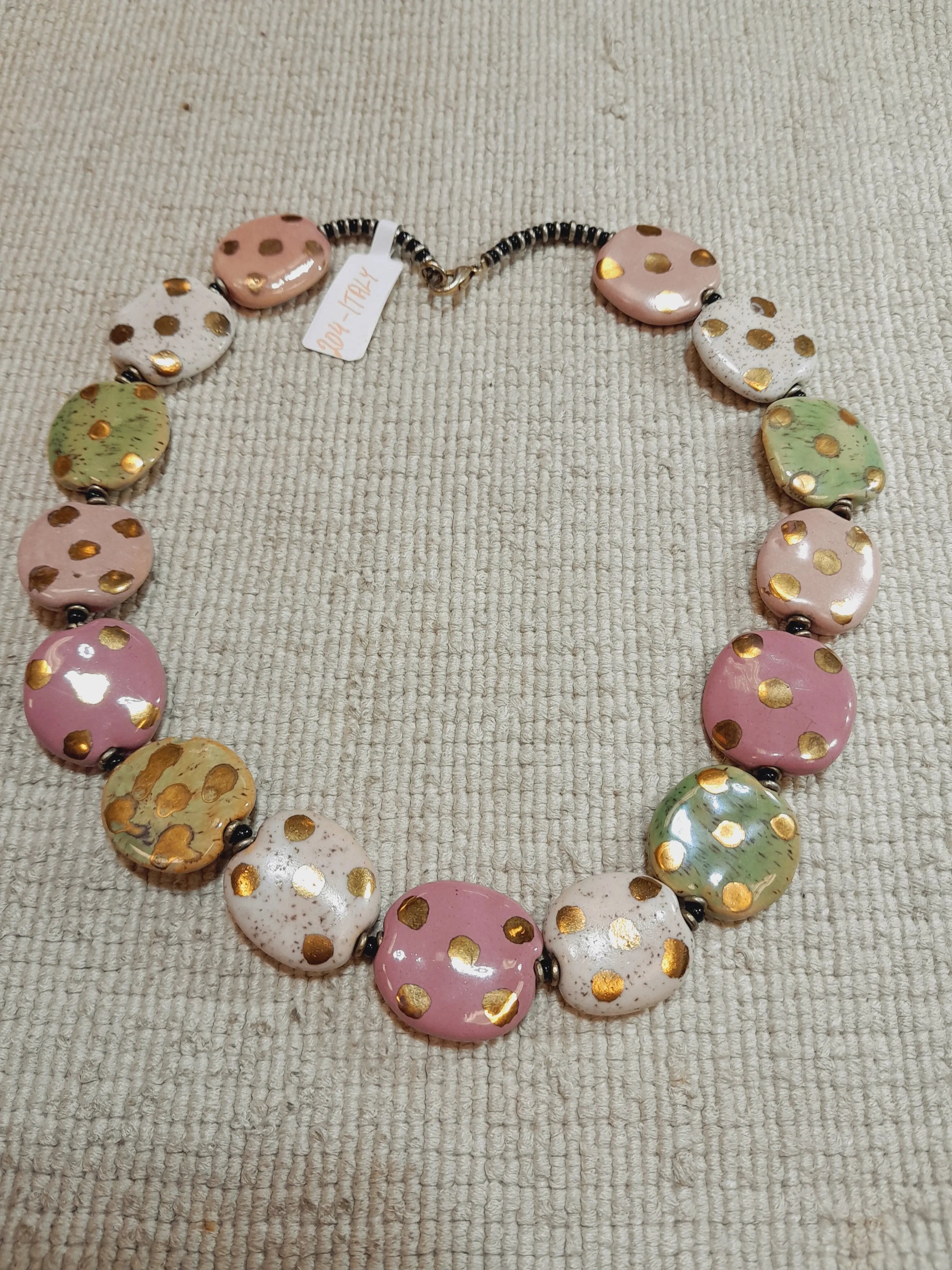 Handmade Italian Necklace #204 ABC Jewelries